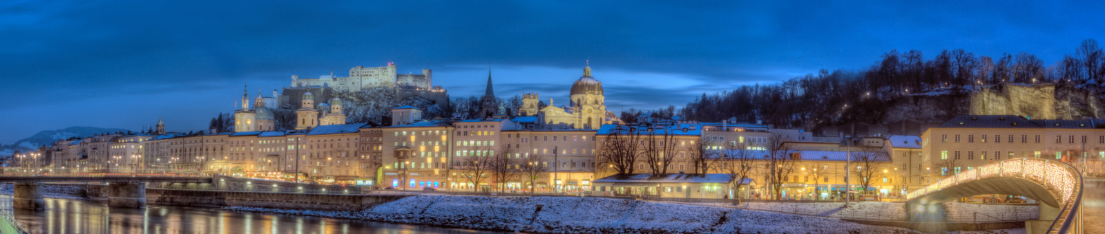     Peisaj de iarnă în Salzburg 